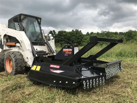 heavy duty skid steer brush hog|used skid steer brush mower.